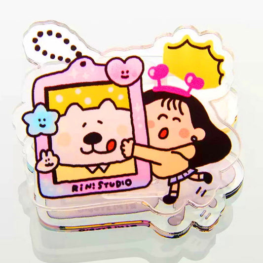 Double-Sided PP Clip - m bling bling