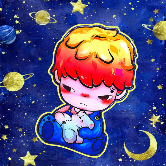 Little Baby Fridge Sticker - m bling bling 